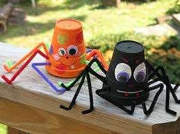 Make a crafty spider.