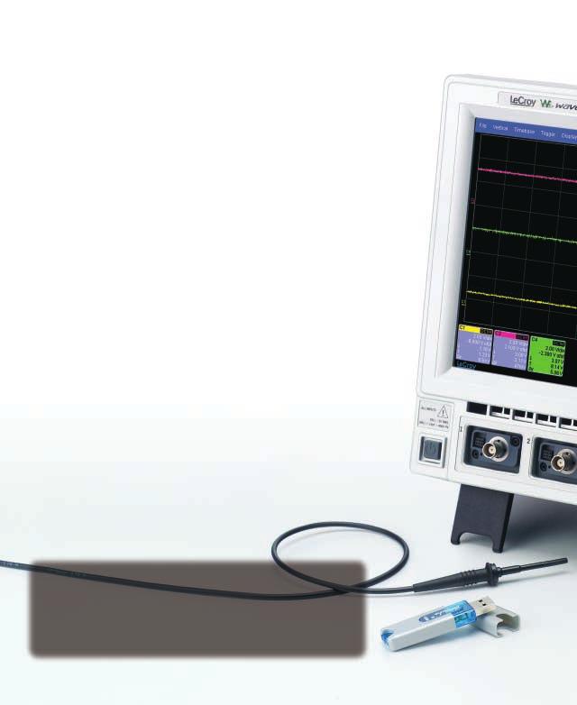 Easy Fit to your Work... Perfect Match to Your Budget The new WaveSurfer Xs oscilloscope is all about making everyday testing simpler and easier.