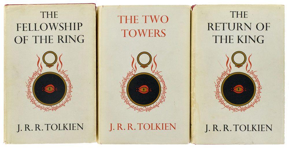 THE INKLINGS 23 Tolkien (J.R.R.) The Lord of the Rings Trilogy. The Fellowship of the Ring; The Two Towers; The Return of the King [3 Vols.