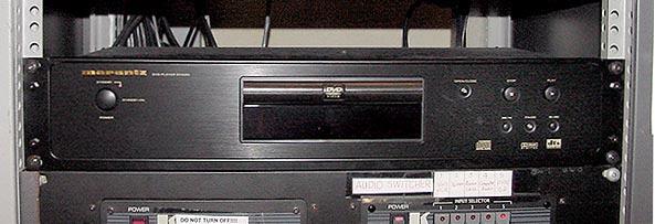 Clow 10 manual DVD and Audio CD Power A DVD player which can also play Audio CD s is located in the equipment rack. N.B.