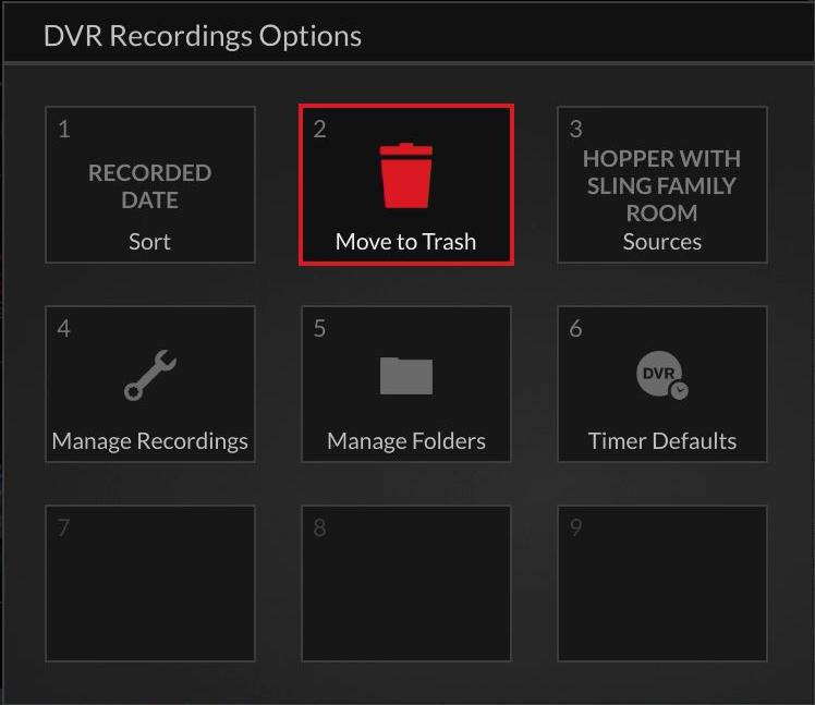 Watch and Manage Your Recordings c. d. Press DVR.