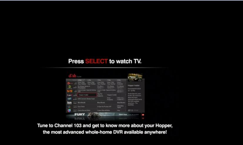 Turning Your TV and Receiver On and Off To turn your TV on, press TV POWER on your DISH remote.