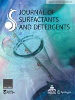 1 of 12 10/11/2016 1:53 PM Chemistry - Industrial Chemistry and Chemical Engineering Journal of Surfactants and Detergents Industrial Chemistry and Chemical Engineering Home > Chemistry > Industrial