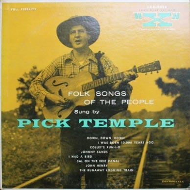 Pick Temple Folk Songs of the People