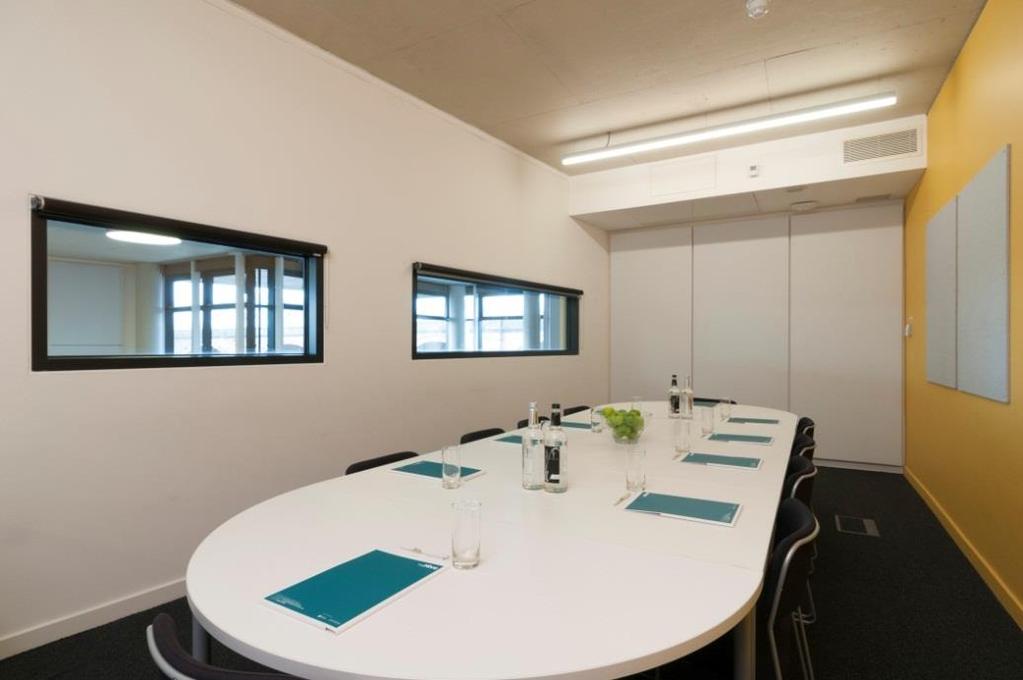 Meeting Room 1, Level 2 Whiteboard + Pin board Please see additional bookable equipment list Per hour: 16.50 Day rate: 115.