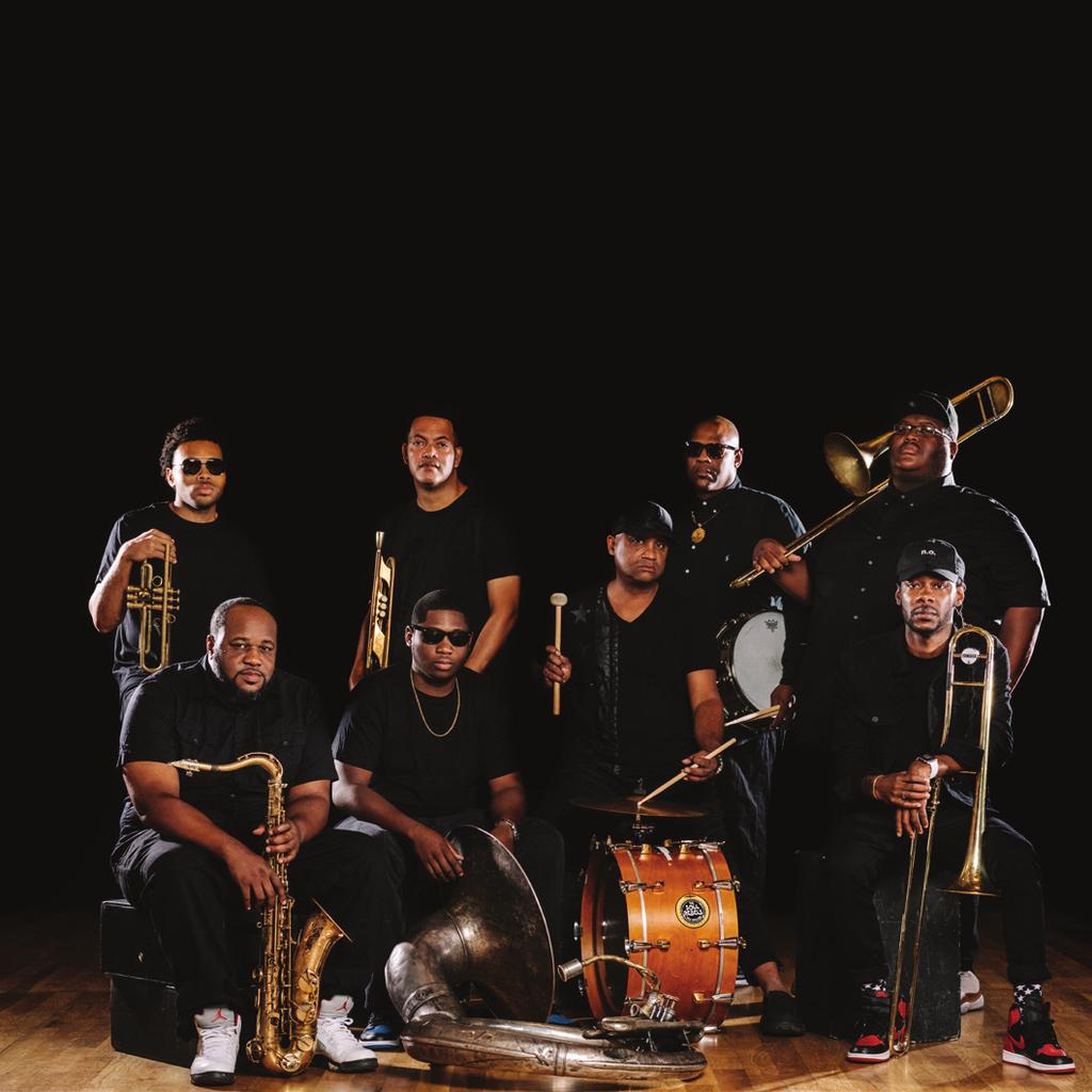 Anchor Destination #4 THE SOUL REBELS Sat, Feb 16, 8pm The Theatre at Ace Hotel These New Orleans musicians blend funk,