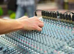 Advance your theoretical knowledge of sound mixing and operations across studio, broadcast and live