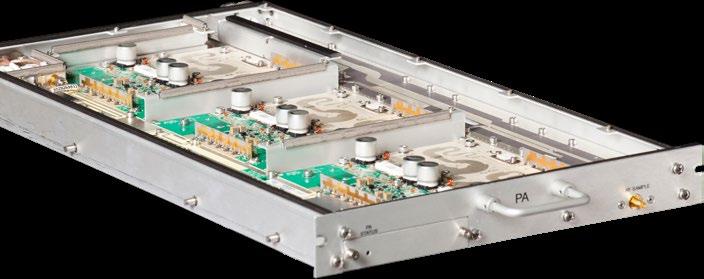 The Maxiva ULXTE transmitter utilizes the latest 50-Volt LDMOS amplifier devices, new compact high-efficiency power supplies and the new Maxiva XTE exciter with advanced real-time