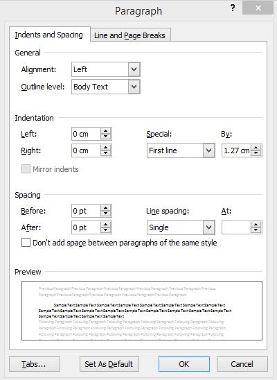 Also check hidden characters to eliminate any weird hidden formatting.) (View hidden characters by clicking on the character under Layout at the right end of the tool bar.