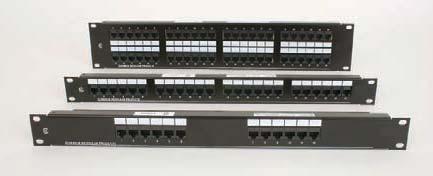 6.0 COPPER CONNECTIVITY (6.2b) Category 6 Patch Panels Category 6 Patch Panels Category 6 patch panels are truly standards compliant.