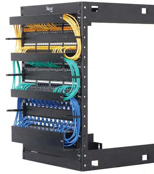 RACKS & CABLE MANAGEMENT WALL AND FLOOR MOUNT SOLUTIONS RACKS & CABLE