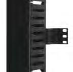 cable routing Durable plastic MOUNTING OPTIONS Center Mount
