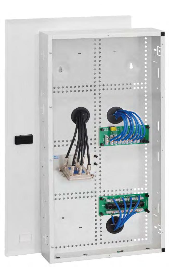 68" D Modules packaged separately Rubber bumpers Includes knockouts for optional AC power outlets Modules can be mounted vertically or horizontally All enclosures are designed with measurements