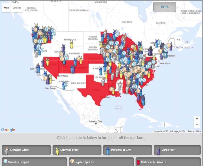 org/communitymap Cable Television Cable