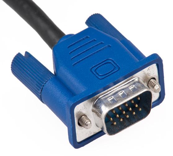 Personal devices can also be used; cables are provided to enable connections: HDMI