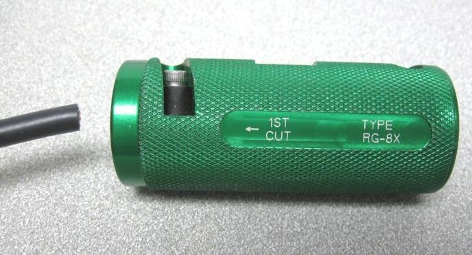 Install the PL-259 shell and the Reducer on the coaxial