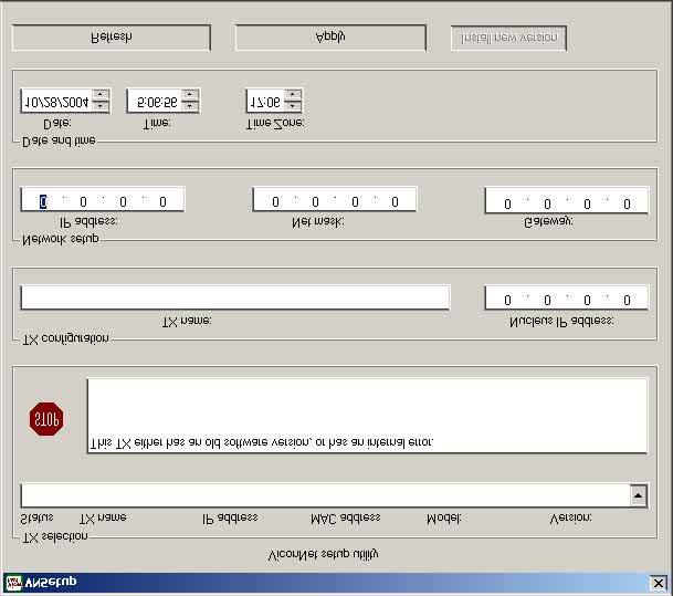 To run VNSetup: Insert the CD into the drive and double-click on the (VNSetup) window opens:- icon to run the software.