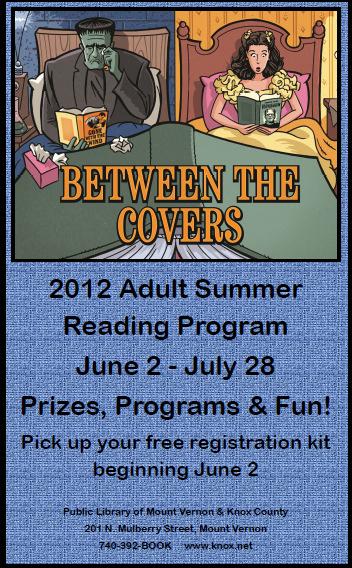 The Between the Covers Adult Summer Reading Program included our weekly Brown Bag Chats, monthly Adult Book Discussions, monthly Movie Nights, and special event programming.