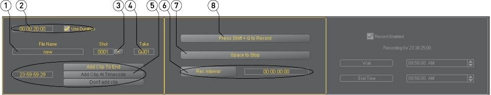 Input - Record From the main menus, select Operation Input Record. Alternately use the Operations Selector to select Input Record.