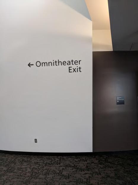 Level 6: Entering the Omnitheater When I arrive to