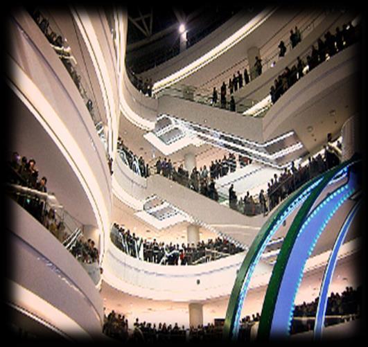 mall! Round atrium stage - 450 pyung round