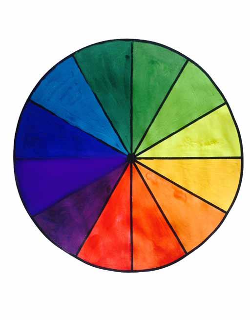 colour wheels In Western design practice, colour wheels are commonly used to explain relationships between colours.