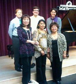 Page eleven Ensemble Audition Winners Teachers and Evaluators from the November 3rd Duet Festival, Ensemble Auditions, and