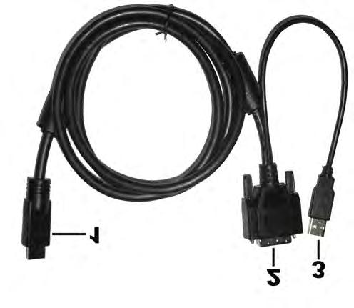 Black 9-pin VGA connector, contact to the 9-pin VGA signal input jack of SKS cable. 2. USB end connect the USB port of computer for touch screen function 3.