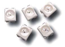 In proportion to the increase in driving current, this family of LEDs is able to produce higher light output compared to the conventional PLCC 2 SMT LEDs.