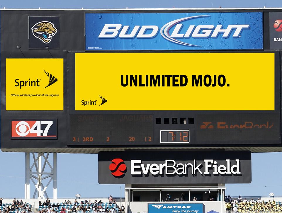 Videoboard Advertising & Promotions (cont d) Sprint could receive promotional messages on the jumbotron during