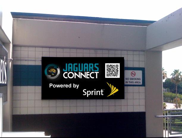 Concourse Signage Sprint logo and branding integrated into signage spread throughout concourses in