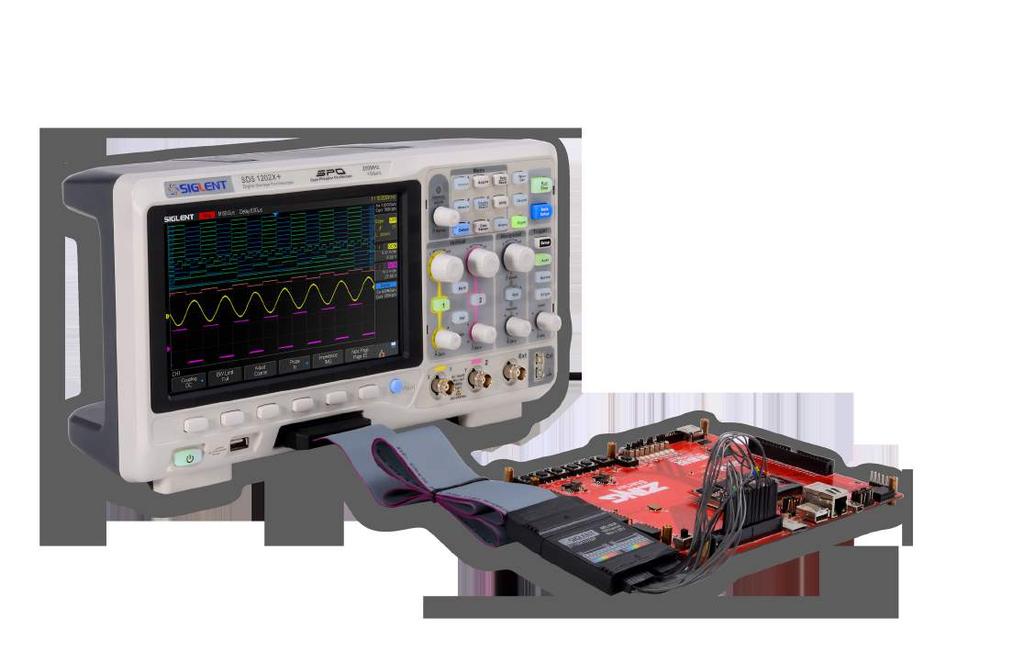 SDS1000X / SDS1000X + Super Phosphor Oscilloscope Key Features 100 MHz, 200 MHz, bandwidth models Real-time sampling rate up to 1 GSa/s New generation of SPO technology Waveform capture rate up to