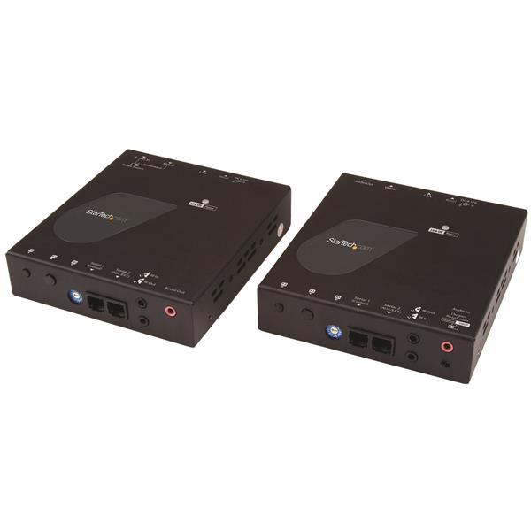 HDMI Over IP Extender Kit - 4K Product ID: ST12MHDLAN4K This HDMI over IP extender gives you the flexibility to locate digital signage displays where you need them.