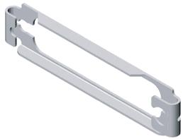D-Sub Accessories / Slidelock SLIDELOCK Material: Stainless steel 1 kit