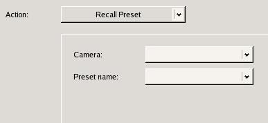 When [Deactivate Alarm Output] is selected Alarm Out Select the alarm output name for which to turn off the alarm output.