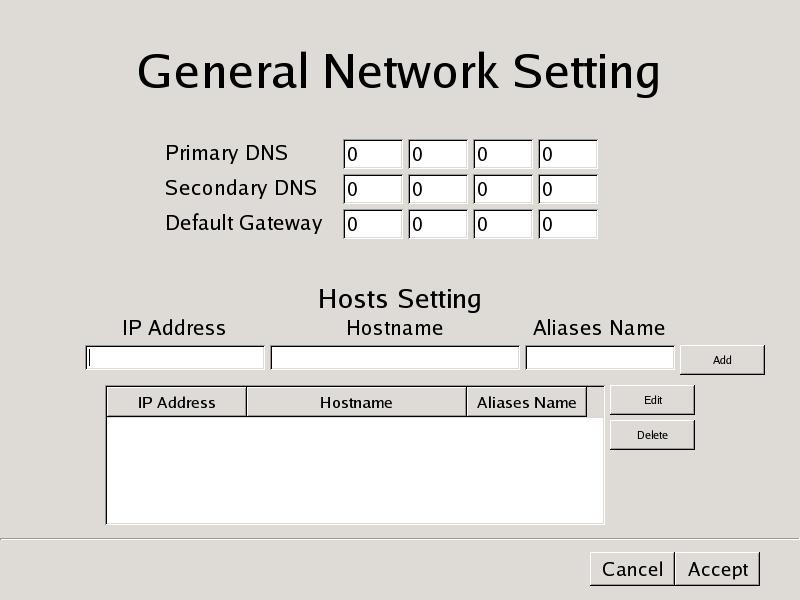 Note When using the NSR-100/50, connect the following devices to each of the LAN ports.
