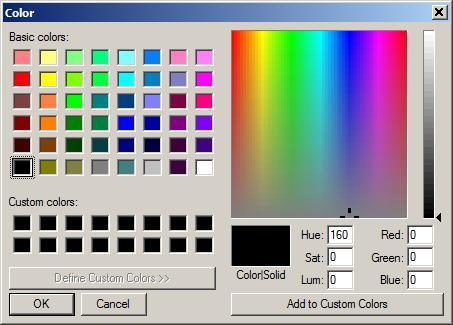 PoScope Mega1 Plugin (digital mode) Poscope Mega1 Plugin (analog mode) The color of graphic signal representation