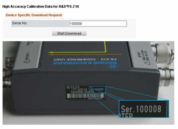 Enter the device specific serial number of your coherence unit Make sure to keep your high
