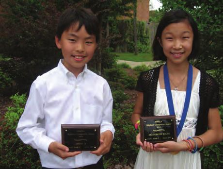points) Jesse Li on the left and Elizabeth Wang on the right of the