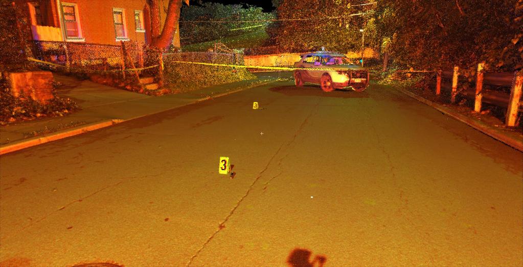 Laser Scanning and the 3D Working Model Physical Environment & Physical Evidence In order to determine the timings, motions and postures of Sam Dubose and Officer Tensing as well as the location and