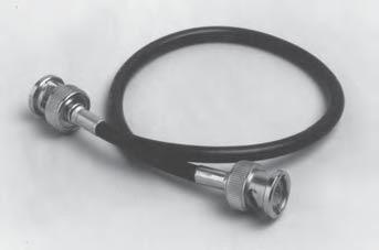 BNC Plug RG-62A/U (93 Ω) BNC Plug. C-24-1/2 15 cm, 6-in.