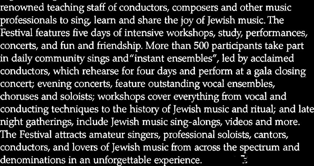 -A Zamir: The International Jewish High School Choir amir is the international Jewish High School Choir that was created by Matthew Lazar to provide Jewish