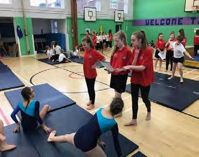 Eskdale and Caedmon College sports leaders joined forces for this event showing strong leadership and judging skills.
