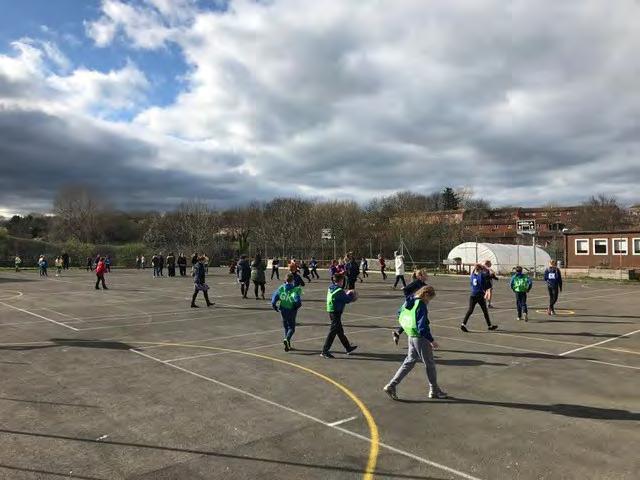 Key Steps 1: East Whitby Key Steps 2 and 3: Fylingdales, East Whitby, West Cliff HIGH FIVE NETBALL LEAGUE FINALS The primary school netball finals took place on Normanby netball