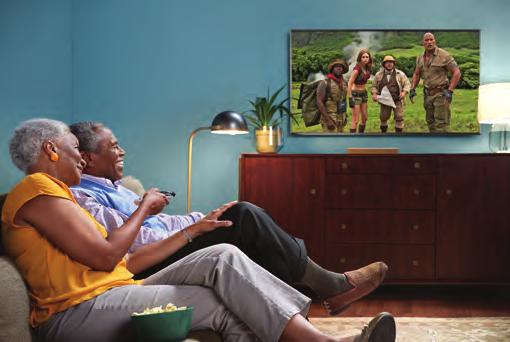 INSTITUTIONS Jumanji: Welcome to the Jungle on DIRECTV CINEMA SENIOR LIVING COMMUNITIES, HOSPITALS AND UNIVERSITIES WHY THEY NEED DIRECTV Whether someone is in the hospital, under care or attending