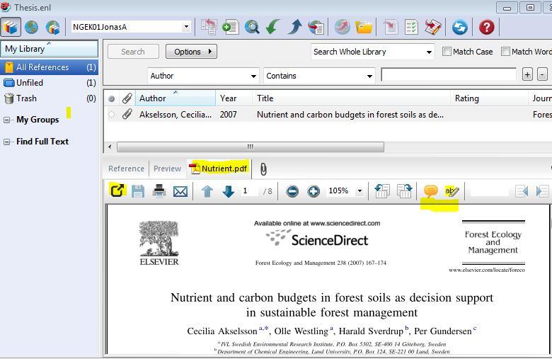10 If you insert an EndNote figure into a Word document with Cite While You Write, the corresponding caption appears either above or below the figure in your paper (the placement is determined by the