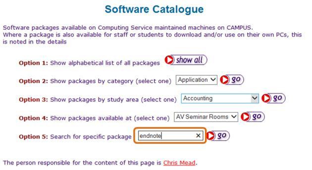 To install and/or purchase the latest version of the software visit the