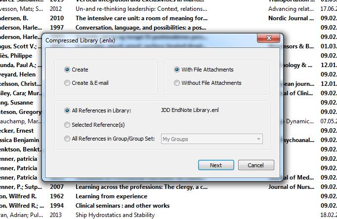 Removing the connection between EndNote and Word before turning in your paper Use this function to make a copy of your document which does not contain CWYW field codes.