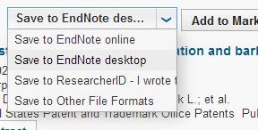 Tutor Led Manual v1.7 EndNote X7 Select Send to: dropdown 28. Select the Record Content to export. The options are: i. Author, Title, Source ii. Author, Title, Source, Abstract 29.