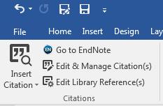 Cite-While-You-Write (MS Word) Tip: Use <Edit & Manage Citations>